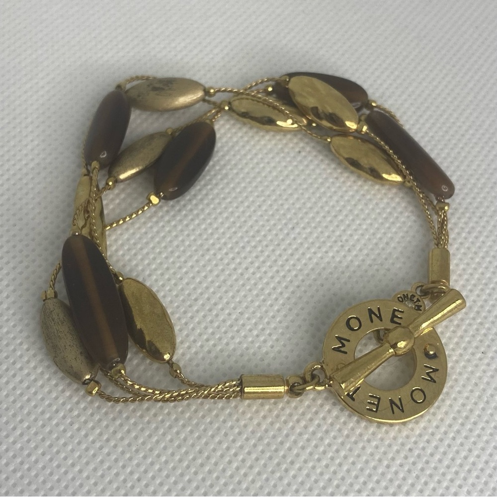 MONET FOUR STRAND TOGGLE BRACELET